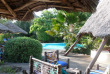 Zanzibar - Ungula Lodge - La piscine et le restaurant