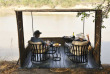 Zambie - South Luangwa NP - Kaingo Camp - lunch sur la terrasse privée