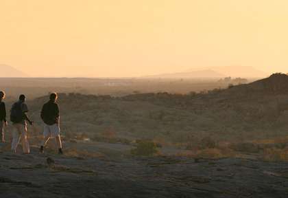 Safari à pied © Erongo Wilderness Lodge