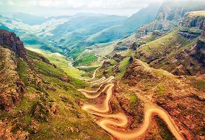 Sani Pass ©Shutterstock, Lukas Bischoff