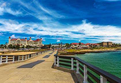 port elizabeth bord de plage