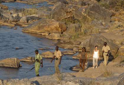 safari à pied au Malawi