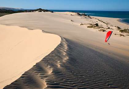 dunes de sables mozambique