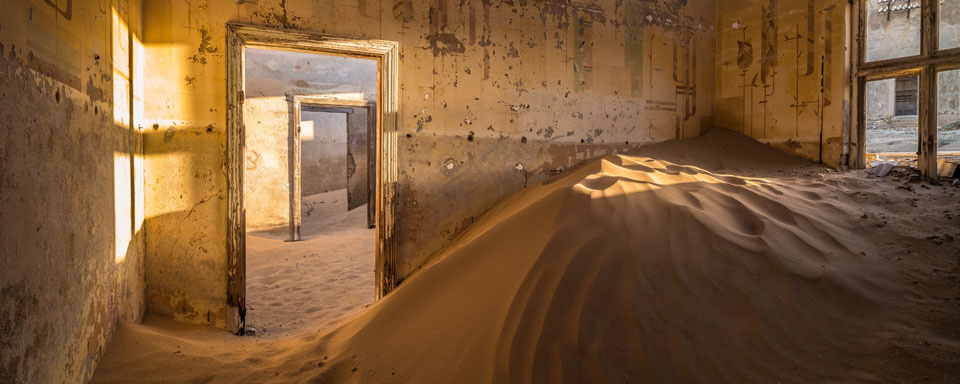 Ville fantôme de Kolmanskop © Shutterstock - Janelle Lugge