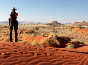 Namibie - Réserve naturelle de Namibrand - Randonnée guidée Tok Tokkie Trails