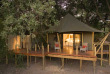 Botswana - Delta de l'Okavango - Wilderness Safaris - Chitabe Camp © Dave Hamman - Terrasse et douche