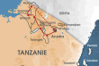 Tanzanie - Carte Safari Grande Migration