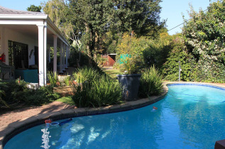 Afrique du Sud - Johannesburg - Lucky Bean Guesthouse - Piscine
