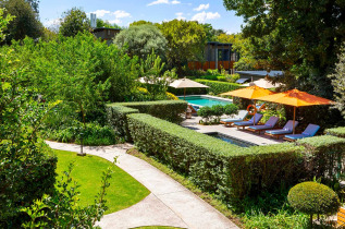 Afrique du Sud - Johannesburg - Tha Peech Boutique Hôtel - Jardin