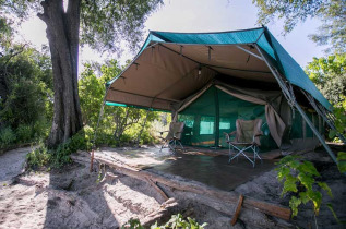 Botswana - Delta de l'Okavango - Bushman Plains Camp