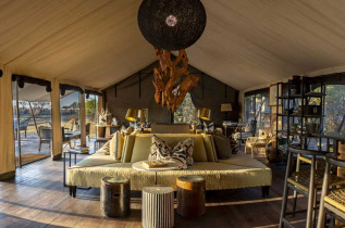 Botswana - Delta de l'Okavango - Gomoti Plains Camp