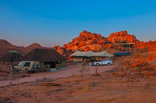 Namibie - Khorixas - Ozondjou Trail Camp