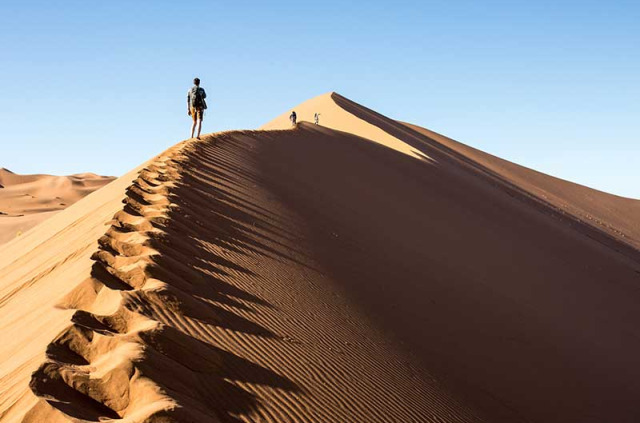 Namibie - Désert du Namib Sossusvlei Big Daddy ©Shutterstock, Anna Morgan 